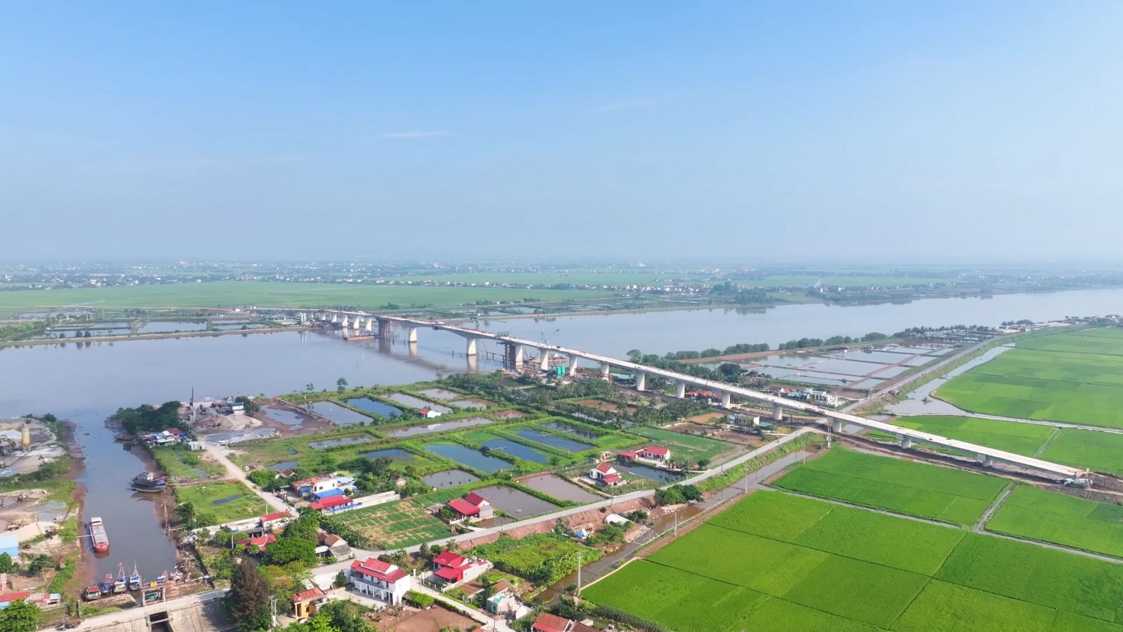 sông đáy dự án Ecopark ninh bình